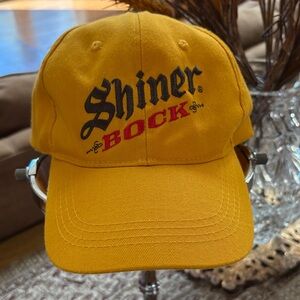 Shiner Bock Yellow Baseball Cap Hat